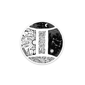 Gemini Zodiac 3” sticker