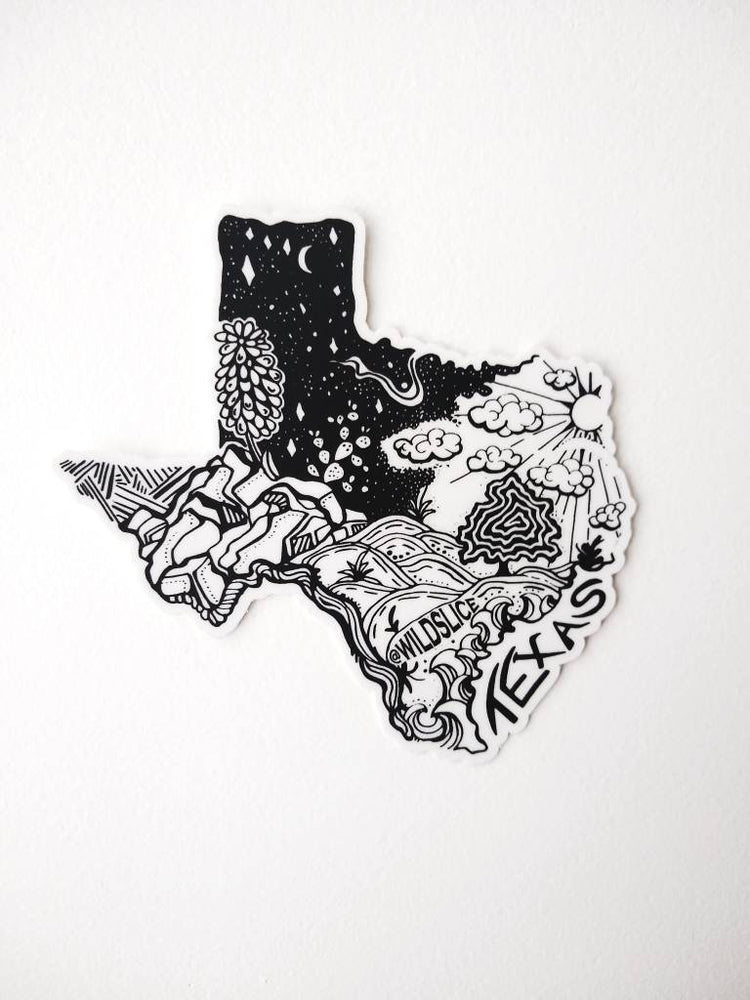 Texas State  4" stickers