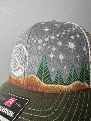 Full Moon Forest trucker hat