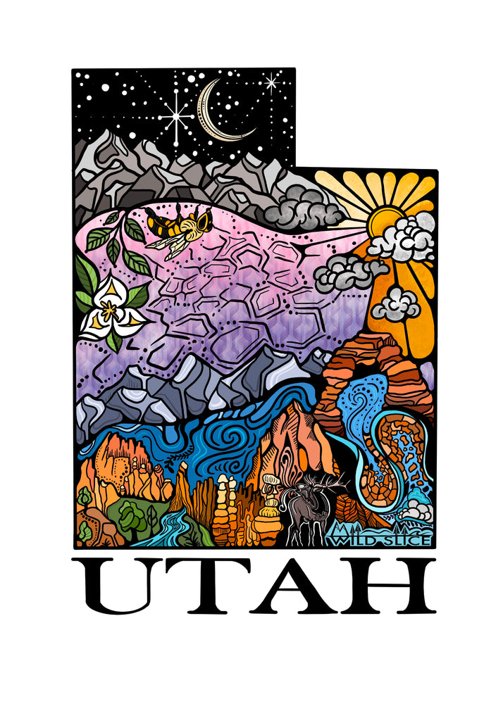 moab gear trader moab ut Custom art for Moab Gear Trader UTAH – WildSlice