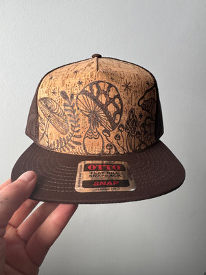 Dreamy Mushrooms trucker hat