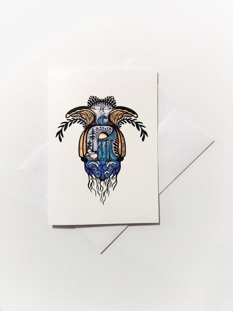 NEW Rootling Greeting card set of 4