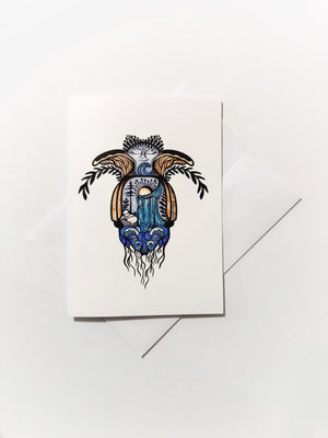 NEW Rootling Greeting card set of 4