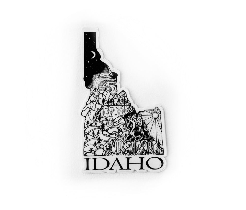 Idaho State  4" sticker