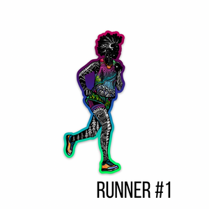 
            
                Load image into Gallery viewer, Runner Girl #1 sticker
            
        