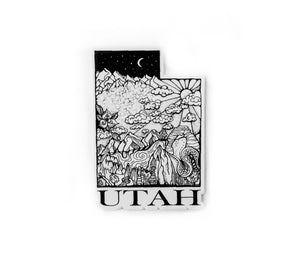 
            
                Load image into Gallery viewer, Utah State  4&amp;quot; Stickers
            
        