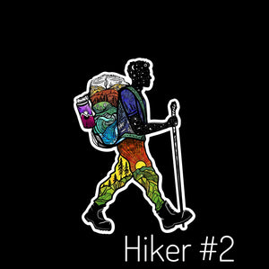 Hiker Guy #2 Stickers