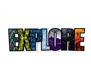 EXPLORE 6” sticker