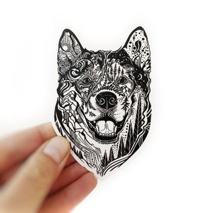 Husky/Malamute Dog Sticker
