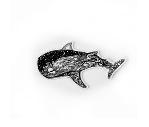 Whale Shark stickers 4”
