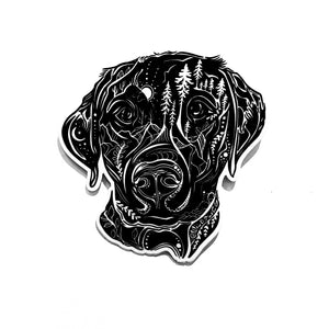 
            
                Load image into Gallery viewer, Black Lab, Yellow Labrador Dog Sticker
            
        