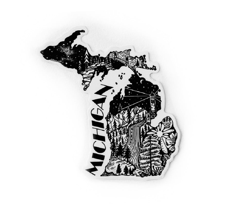Michigan State  4" sticker