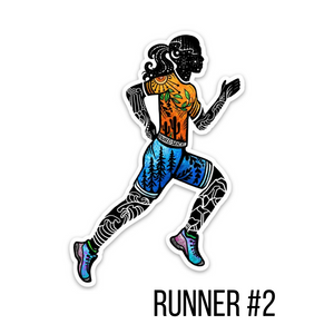 
            
                Load image into Gallery viewer, Runner Girl #2 sticker
            
        