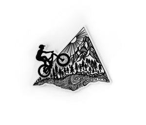 
            
                Load image into Gallery viewer, Mountain Biking  Sticker  4&amp;quot;
            
        
