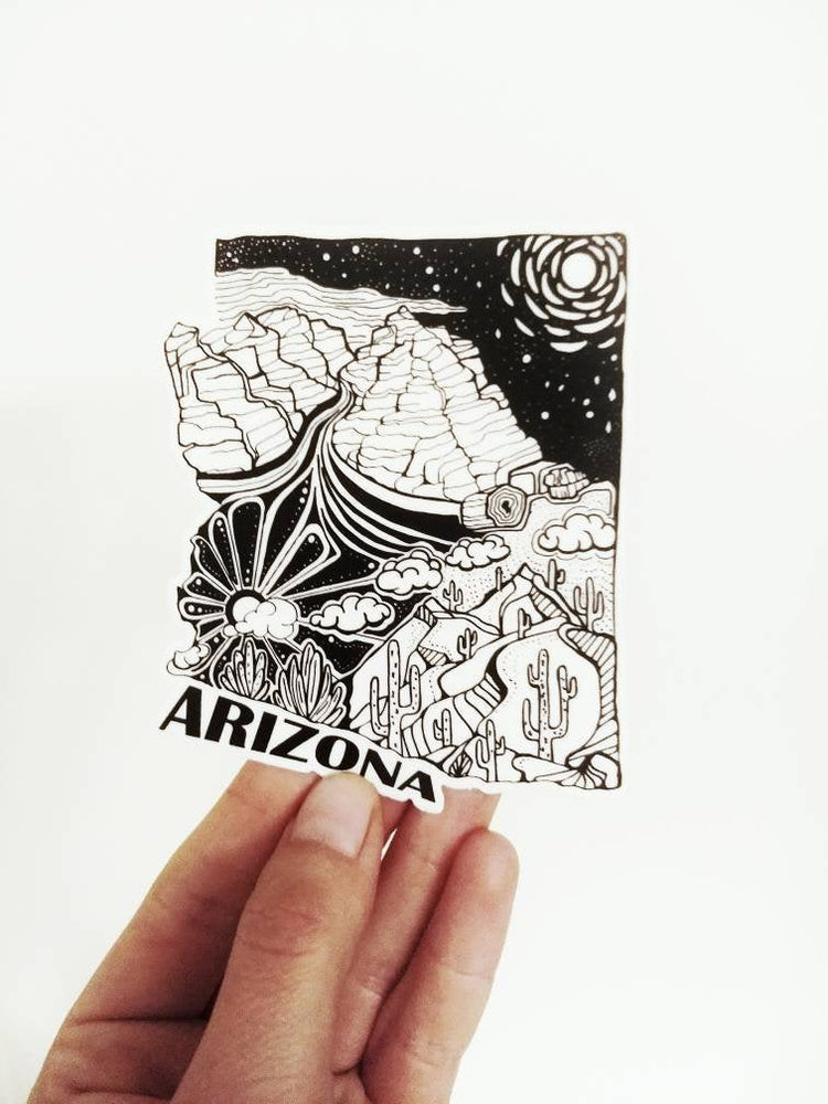 
            
                Load image into Gallery viewer, Arizona State  4&amp;quot;sticker
            
        