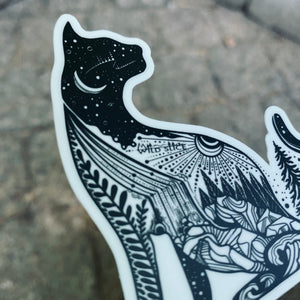 Cat Sticker 3” vinyl stickers