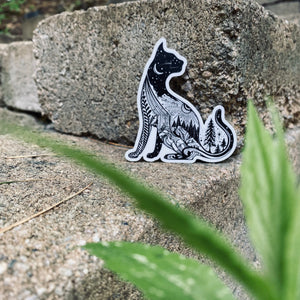 Cat Sticker 3” vinyl stickers