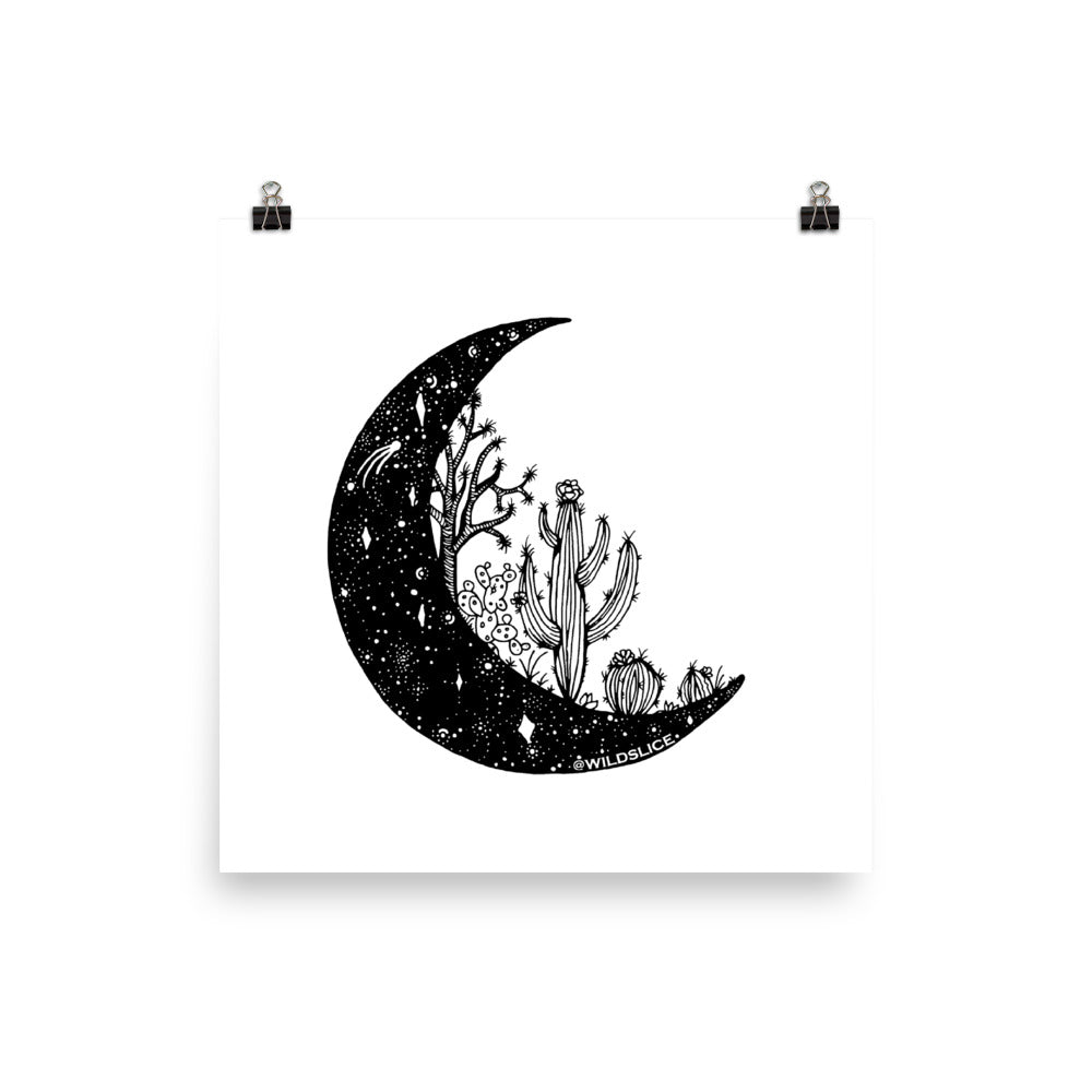 
            
                Load image into Gallery viewer, Desert Moon Poster Print
            
        